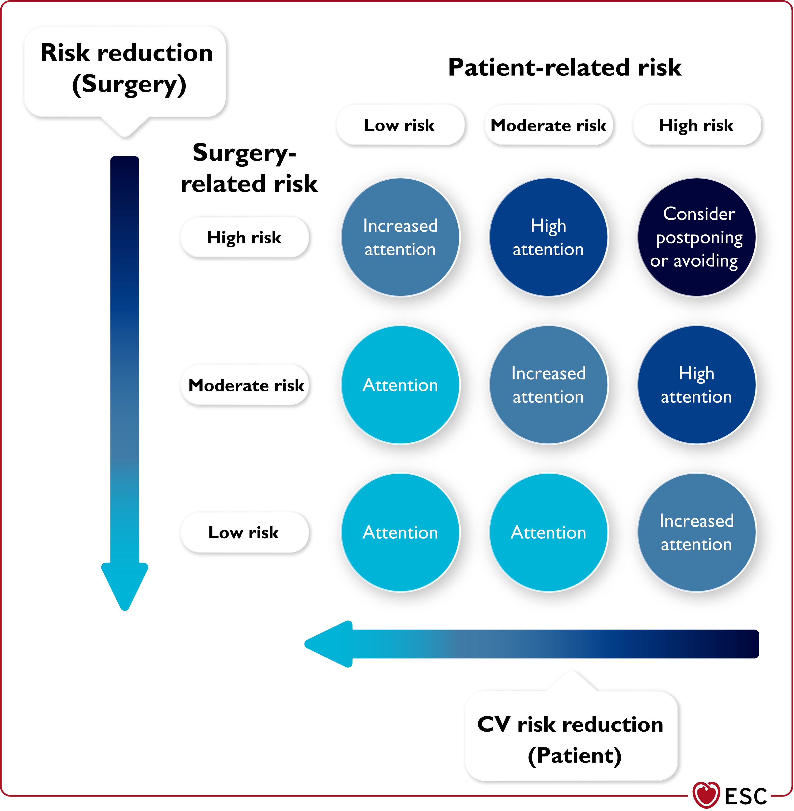 valutazione del rischio chirurgia non cardiaca ESC 2022